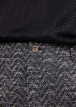 Boucle melange trousers