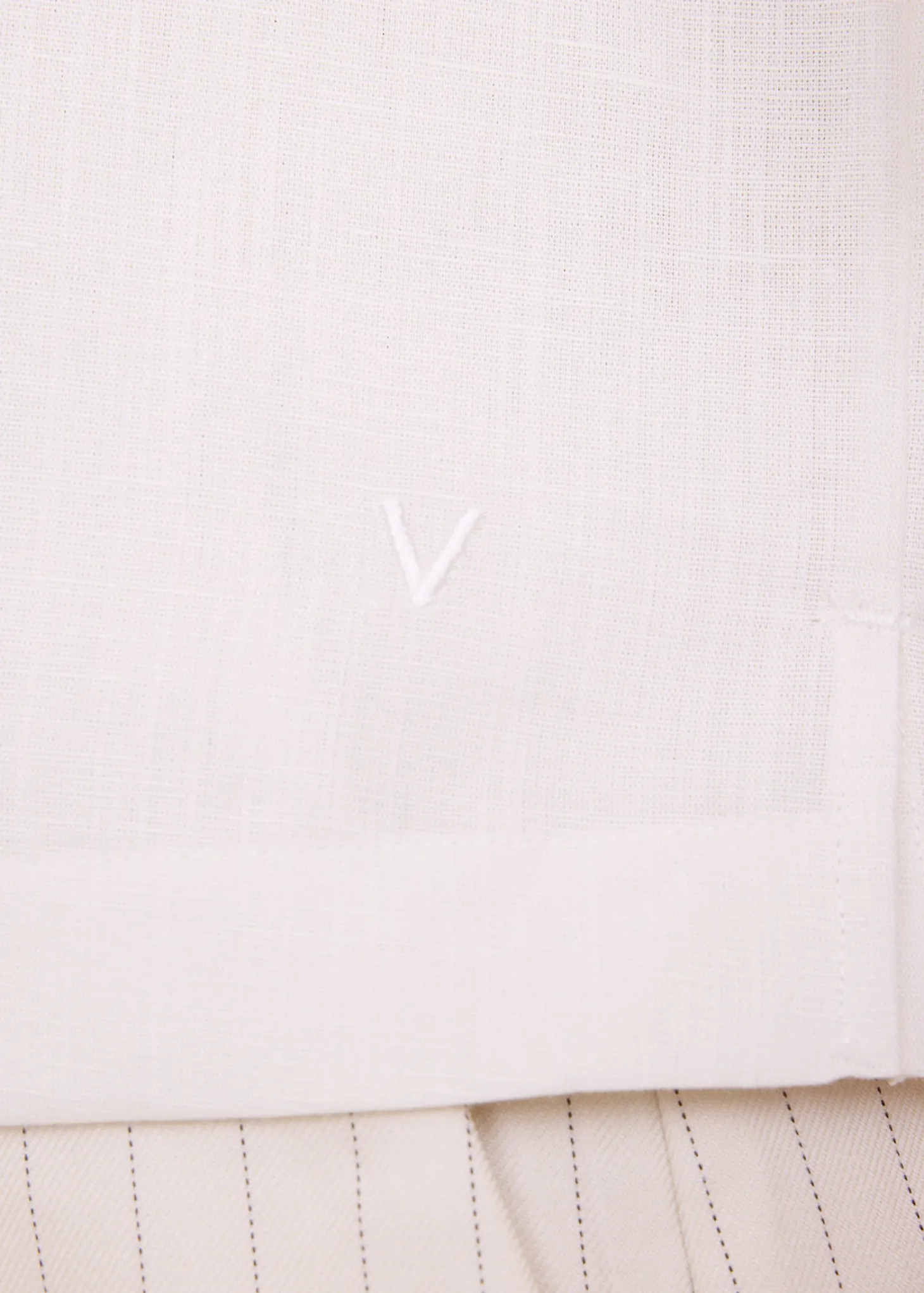 Boxy linnen cotton blouse