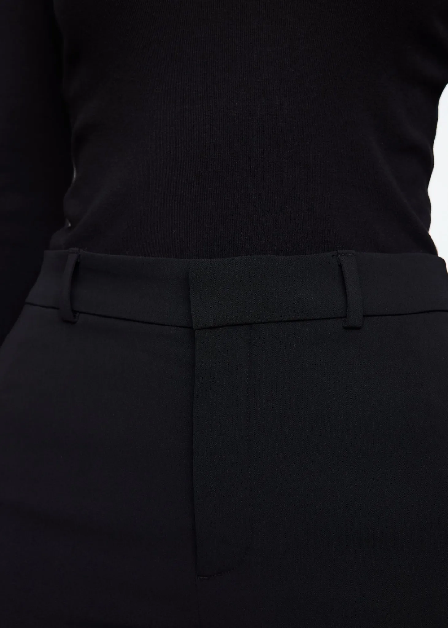 Chino crepe pants