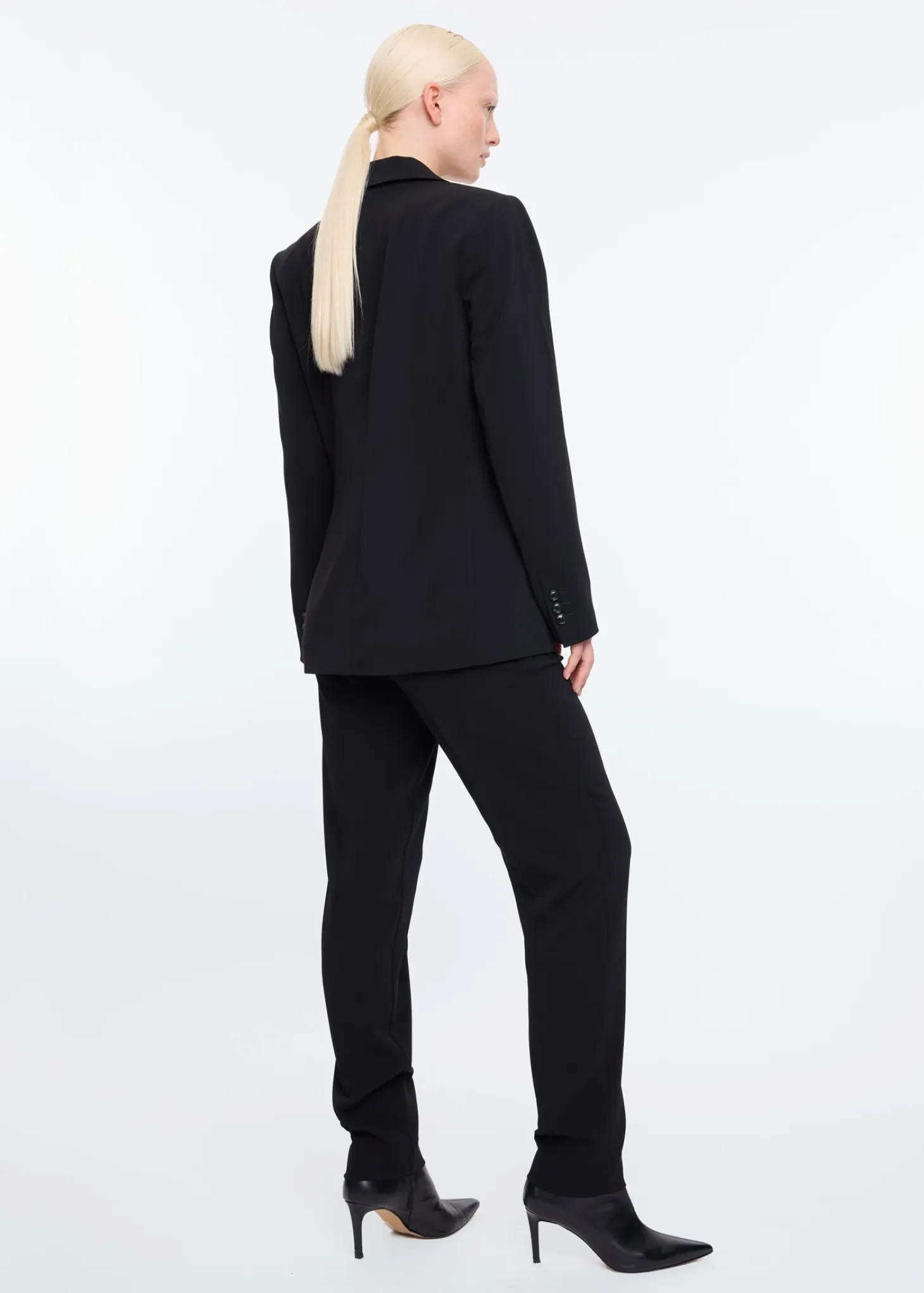 Chino crepe pants