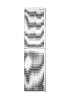 Classic stripe scarf long