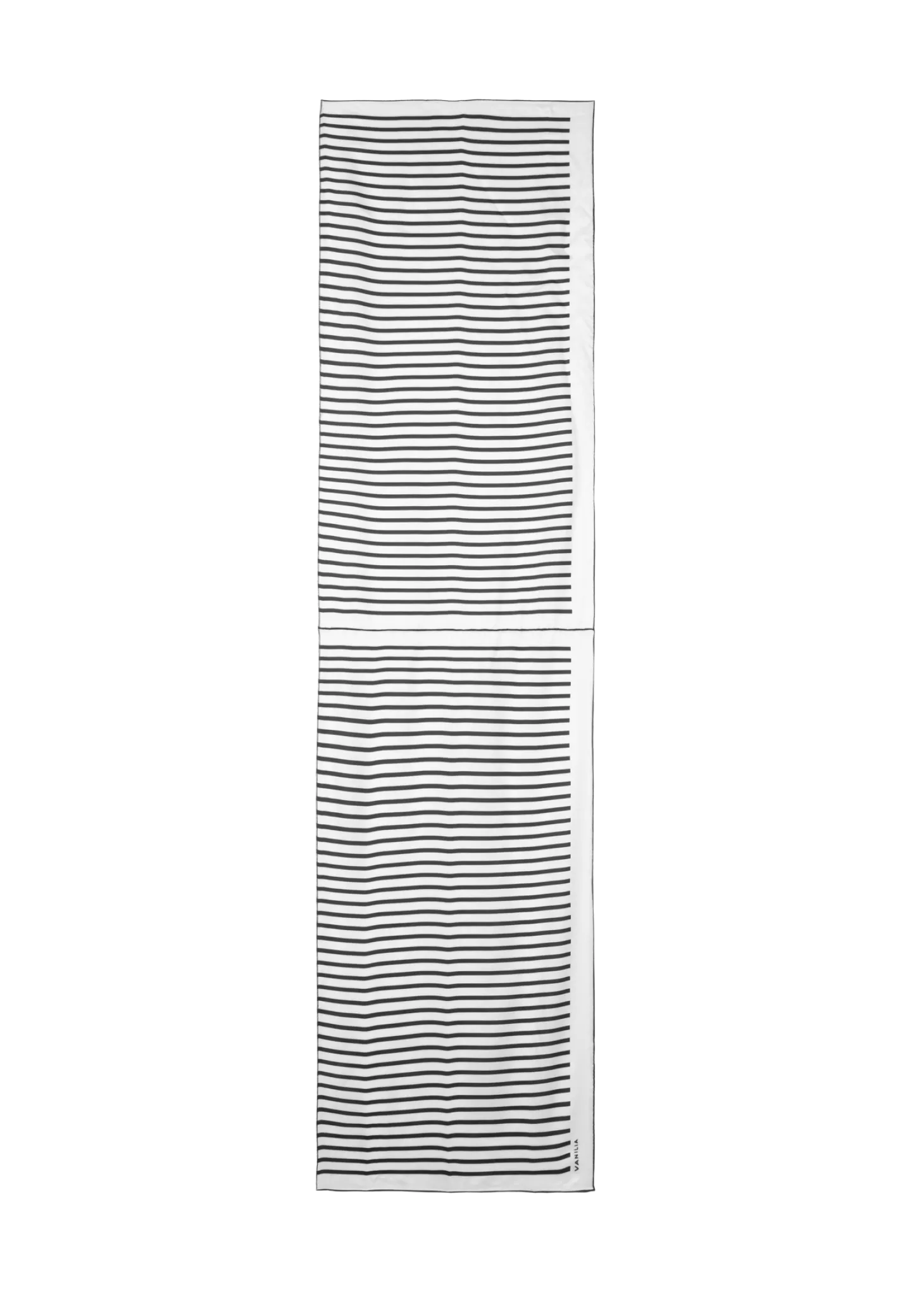 Classic stripe scarf long