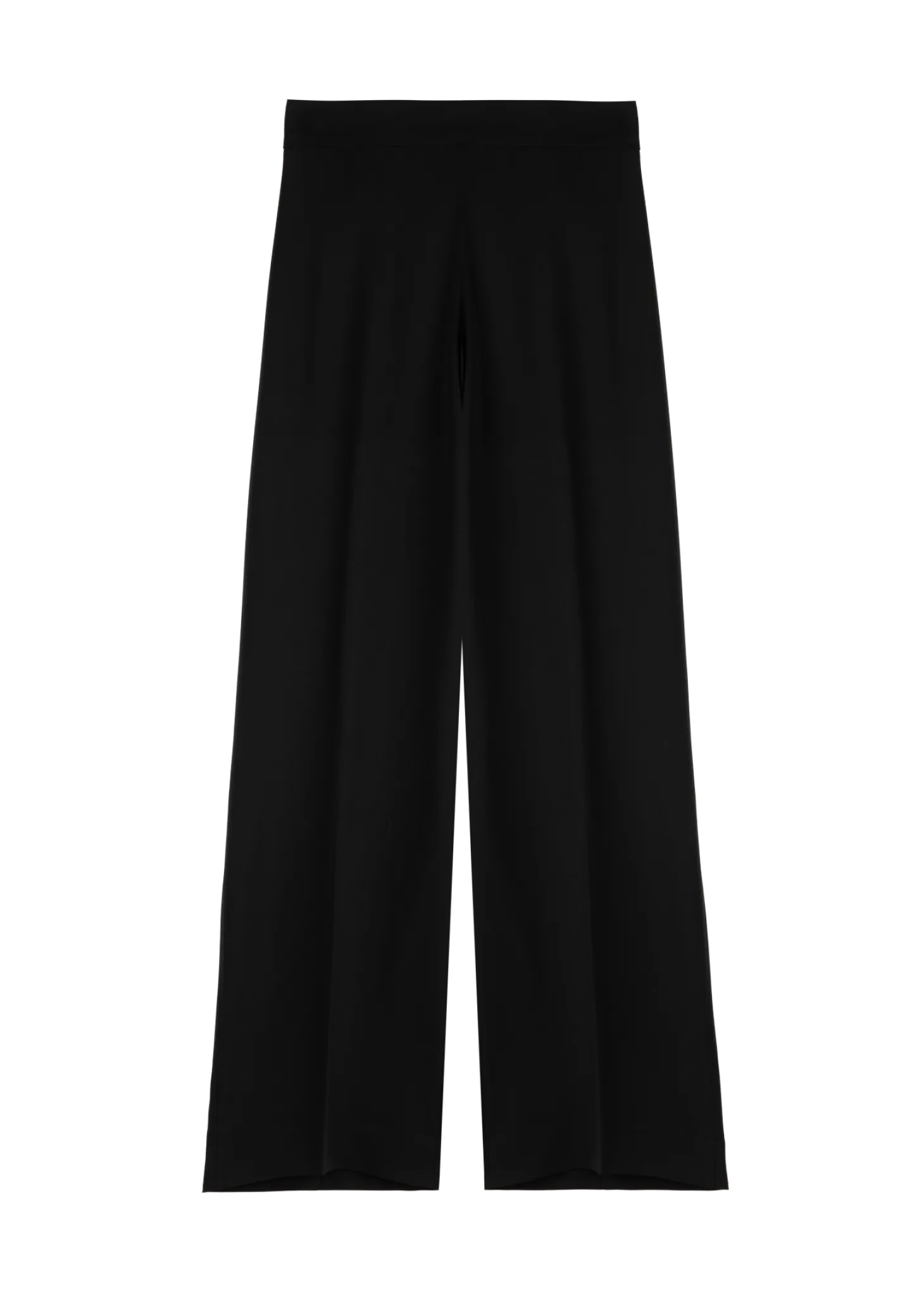 Clean crepe trousers