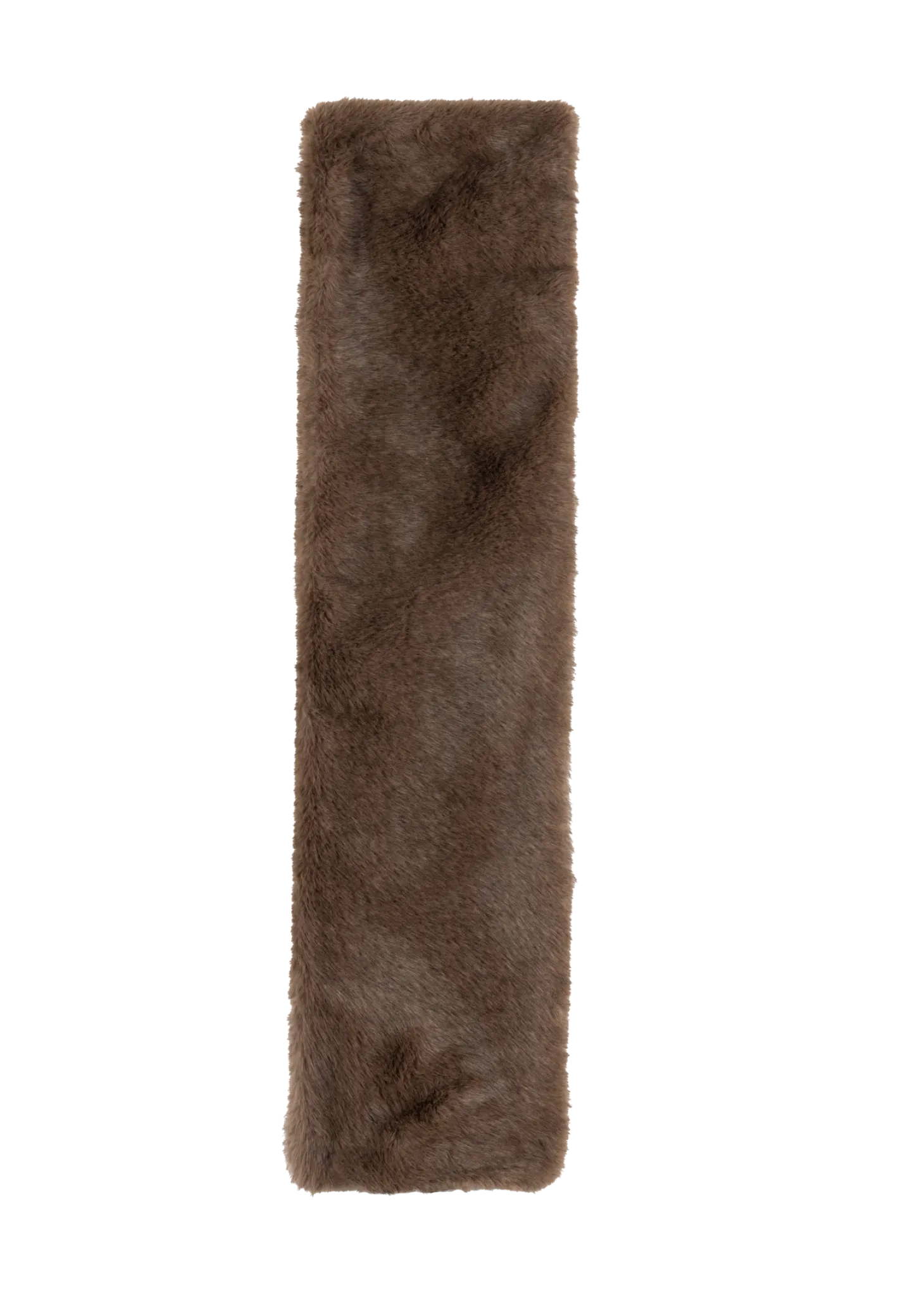 Clean faux fur scarf