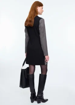 Combi patch dress