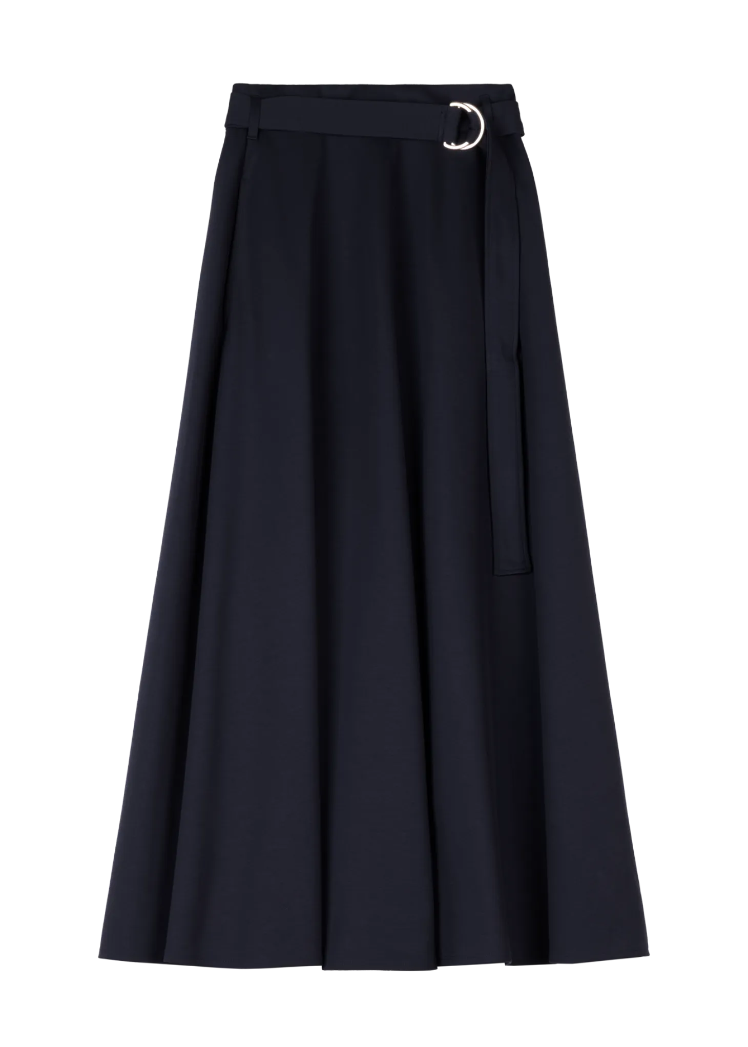Crepe skirt