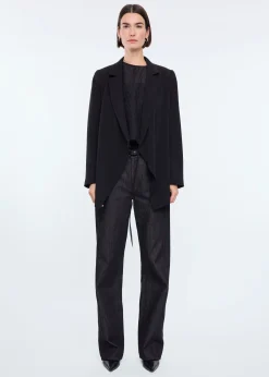 Crepe wrap colbert