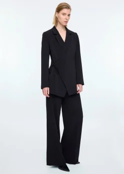 Crepe wrap colbert