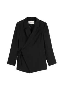 Crepe wrap colbert