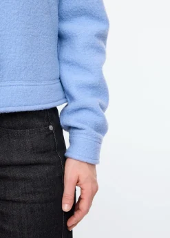 Curl wool jacket