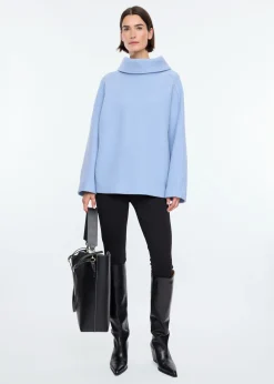 Curl wool oversized sweat