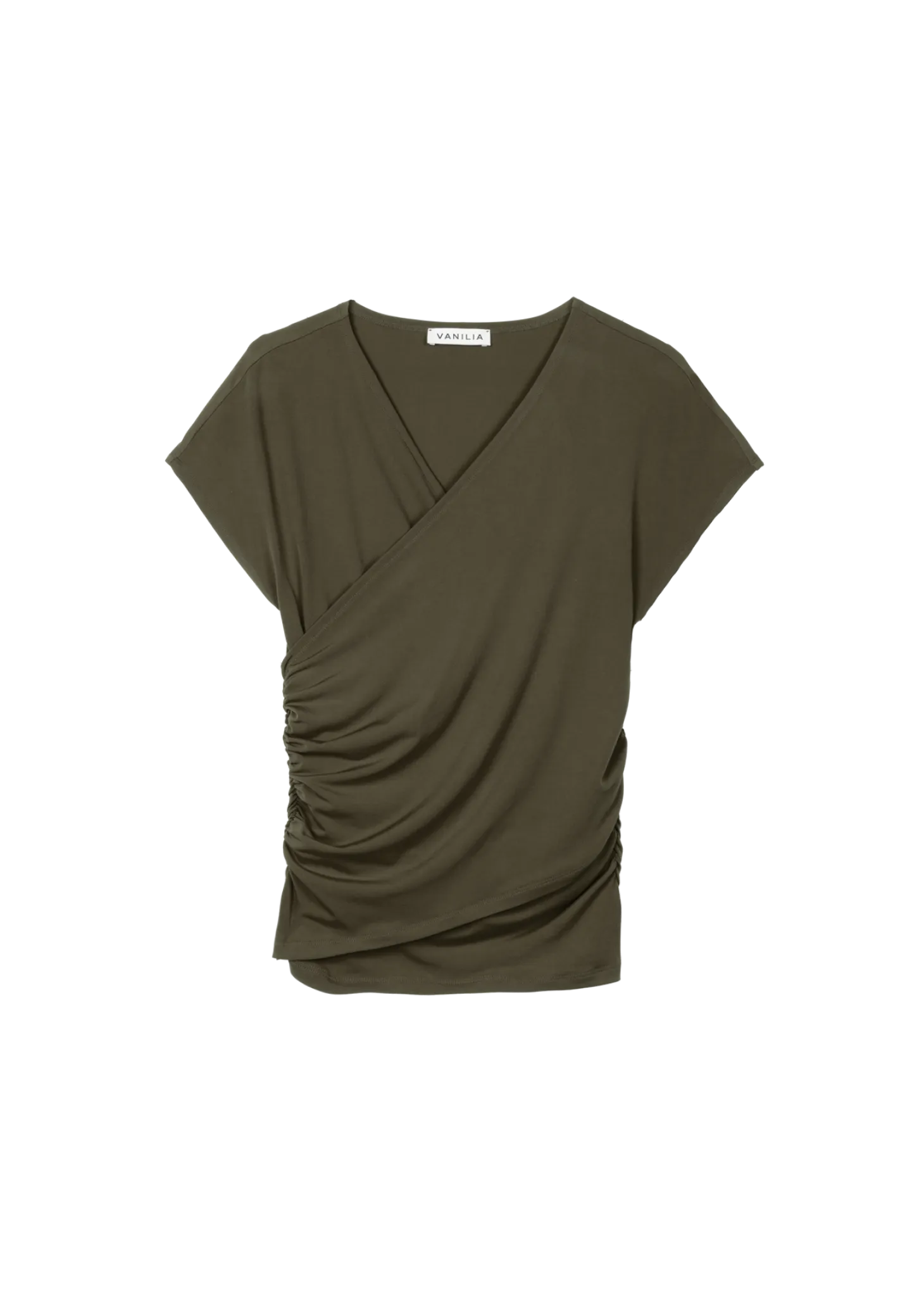 Drape travel top