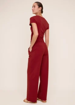 Drape travel top