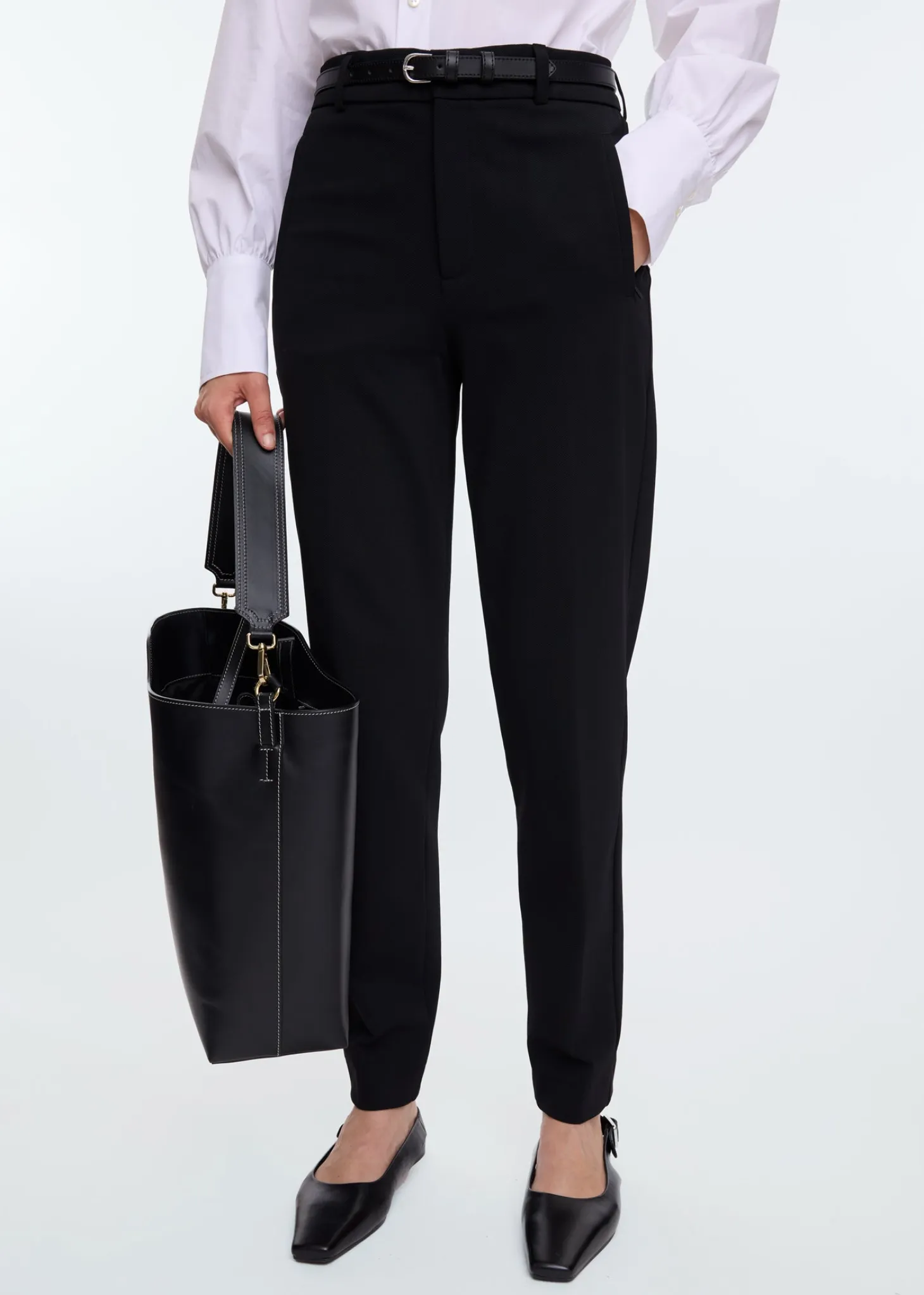 Fitted tailored twill
