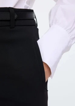 Fitted tailored twill