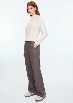 Flanel adjustable pants