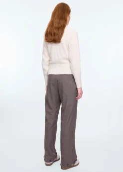 Flanel adjustable pants