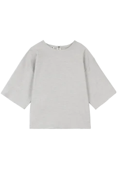 Flanel sweat shortsleeve