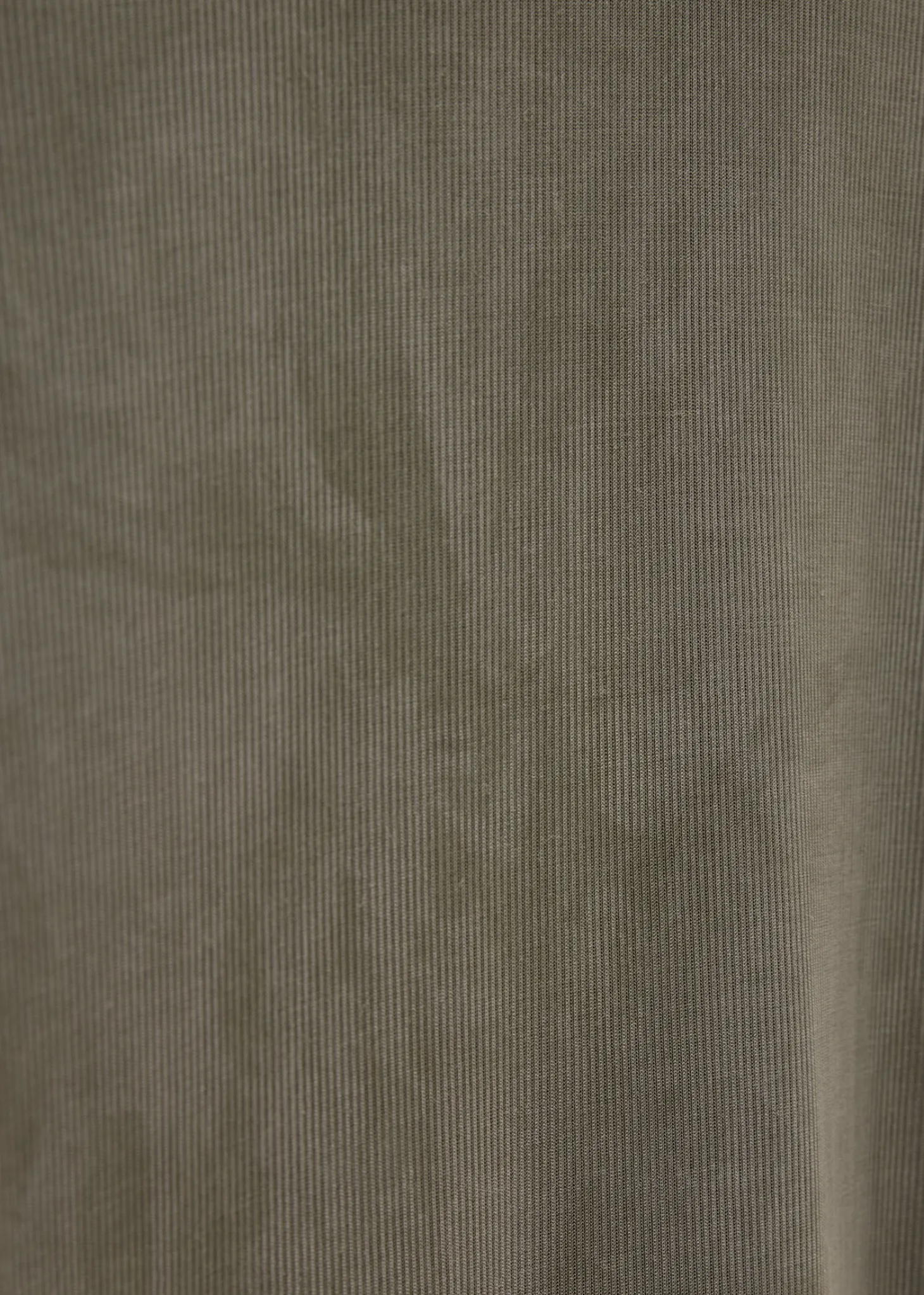 Flowy viscose rib skirt