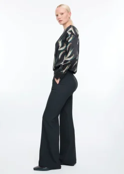 Forest fade satin top