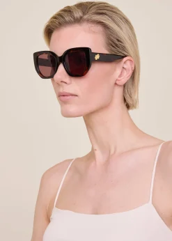 Frame square sunglasses