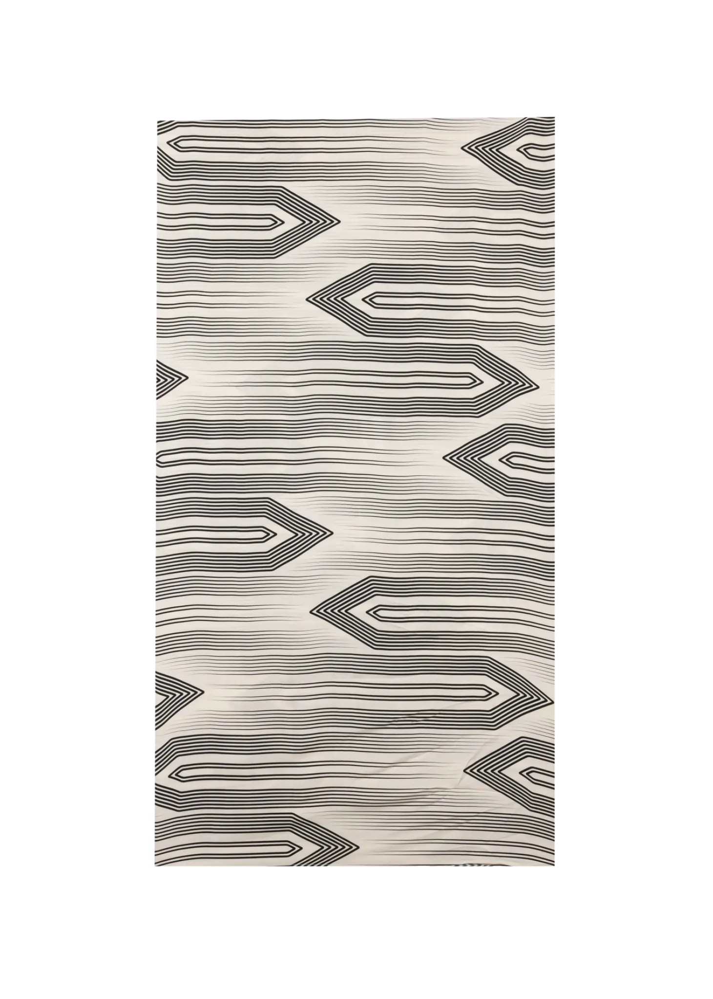 Graphic print scarf