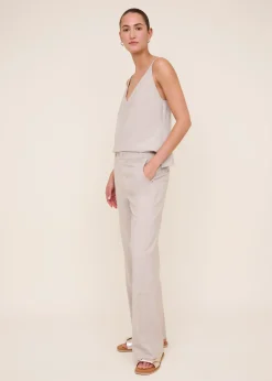 Knee patch soft pants