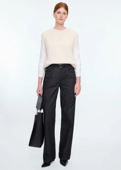 Knitted rib spencer