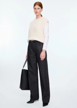 Knitted rib spencer