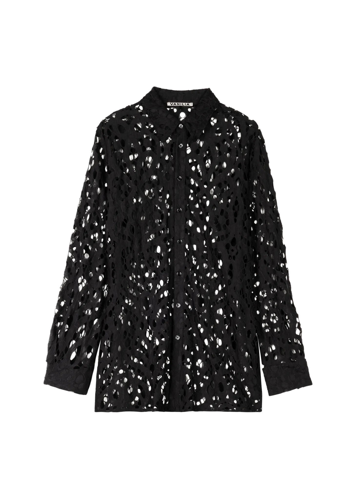 Lace tunic blouse