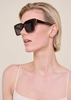 Large d-frame sunglasses