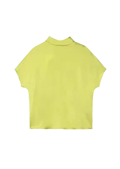 Layer satin top