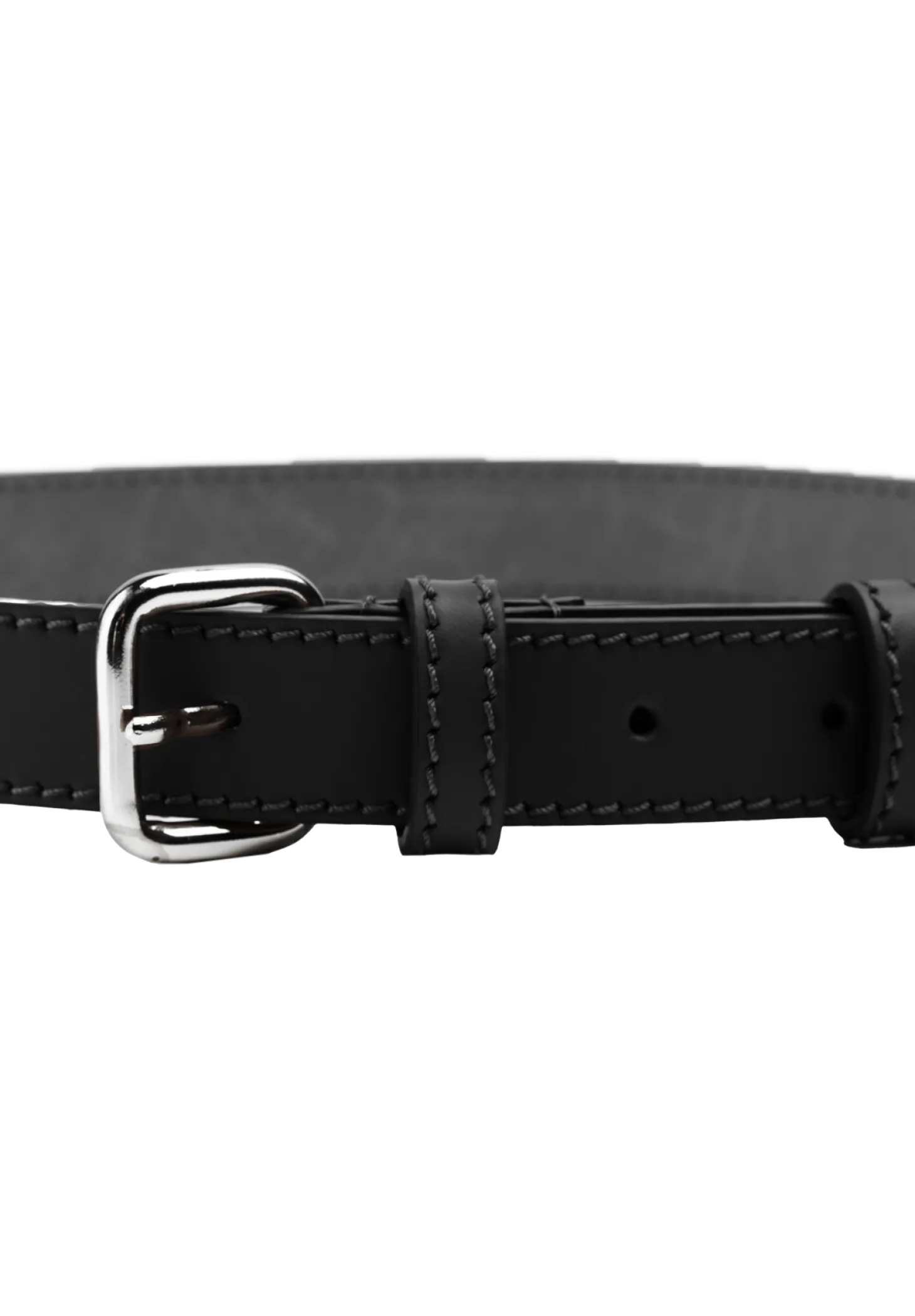 Leather belt