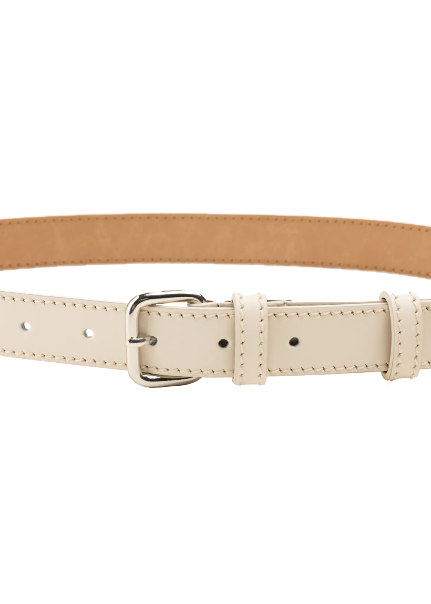 Leather belt