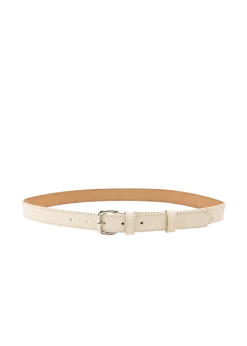 Leather belt