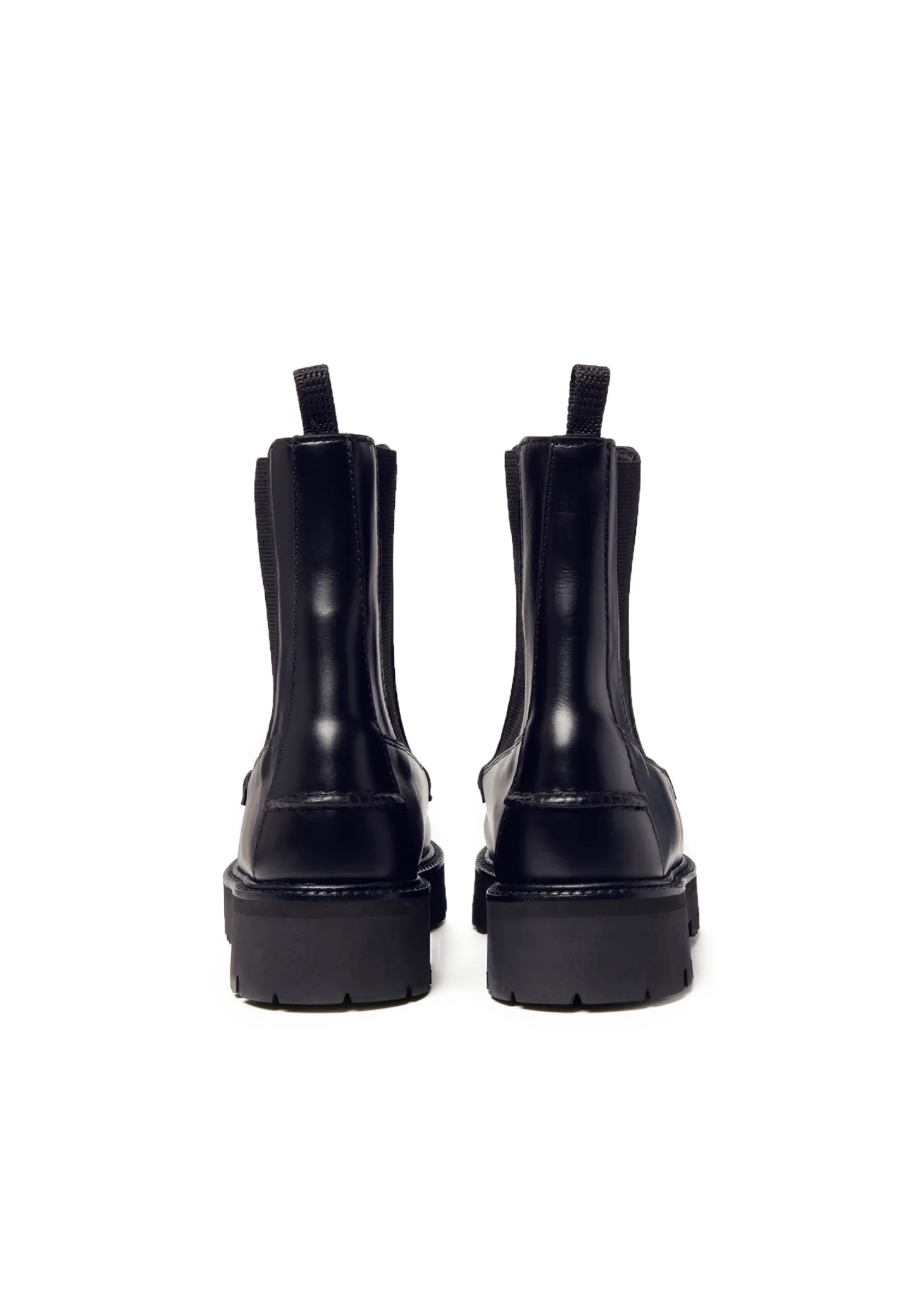Leather chelsea boots