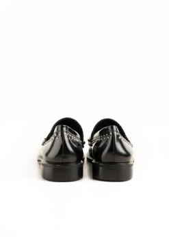 Leather loafers