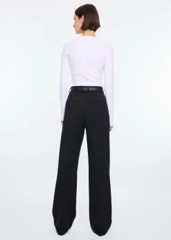 Lyocell ribbed longsleeve