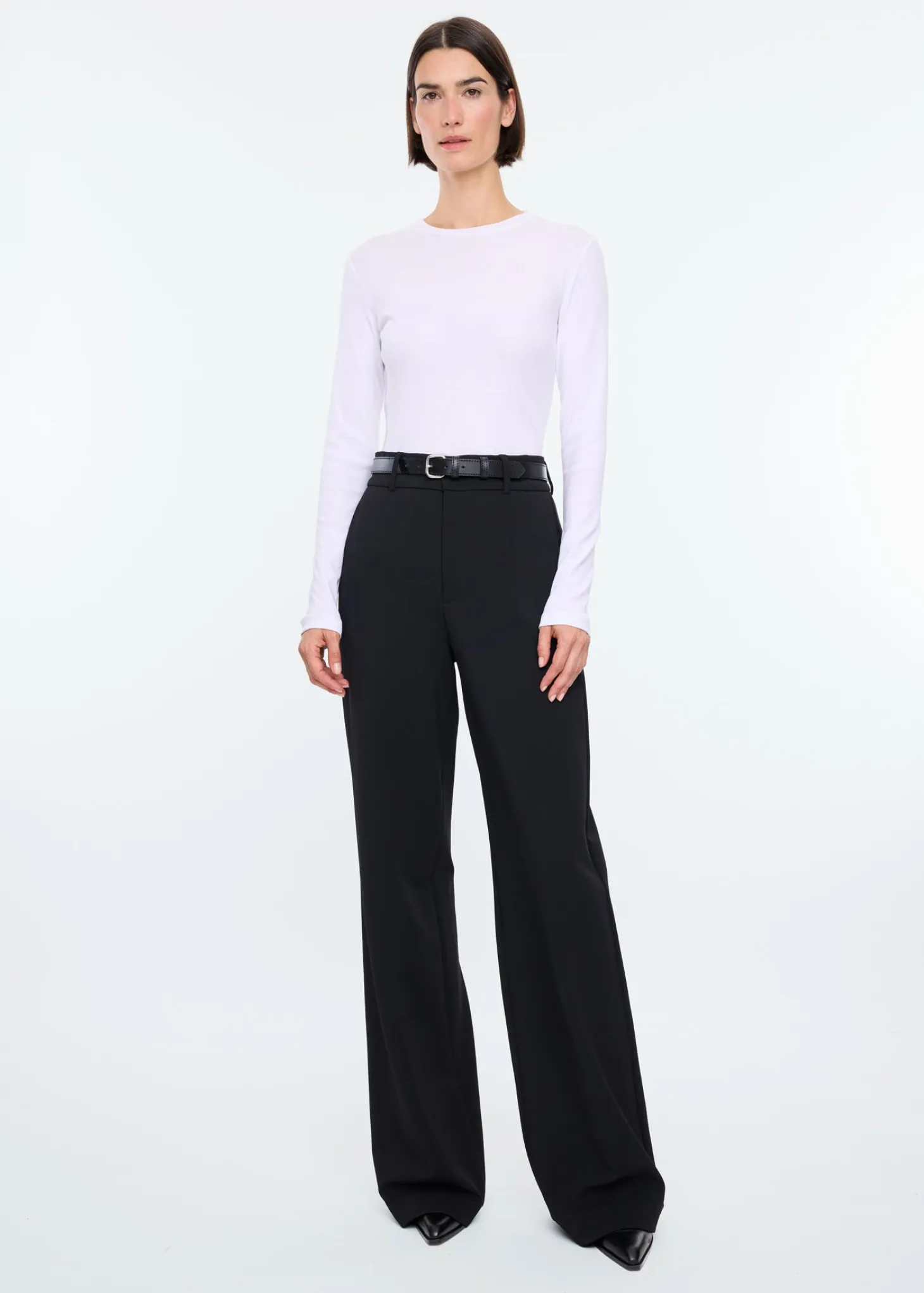 Lyocell ribbed longsleeve