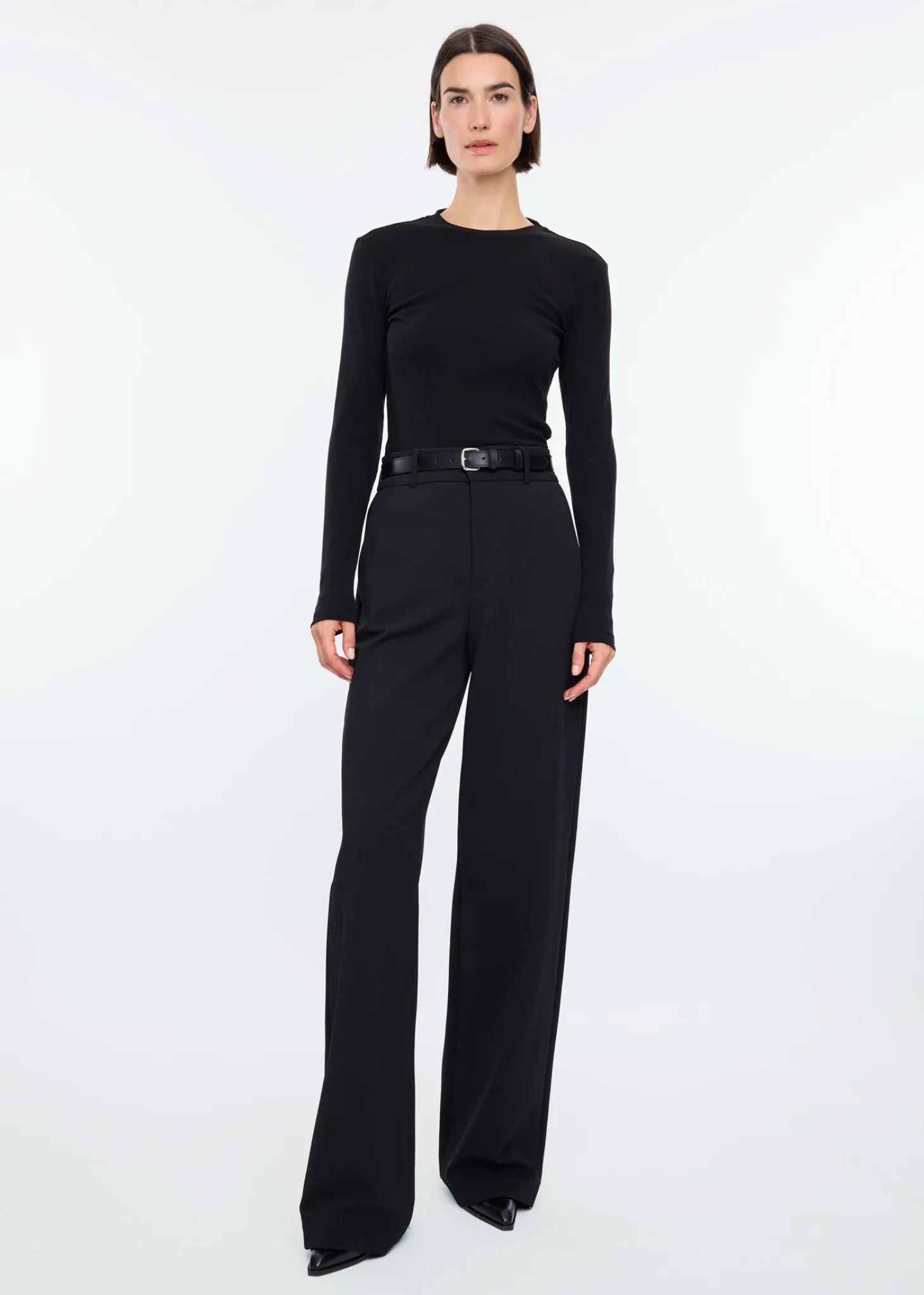 Lyocell ribbed longsleeve