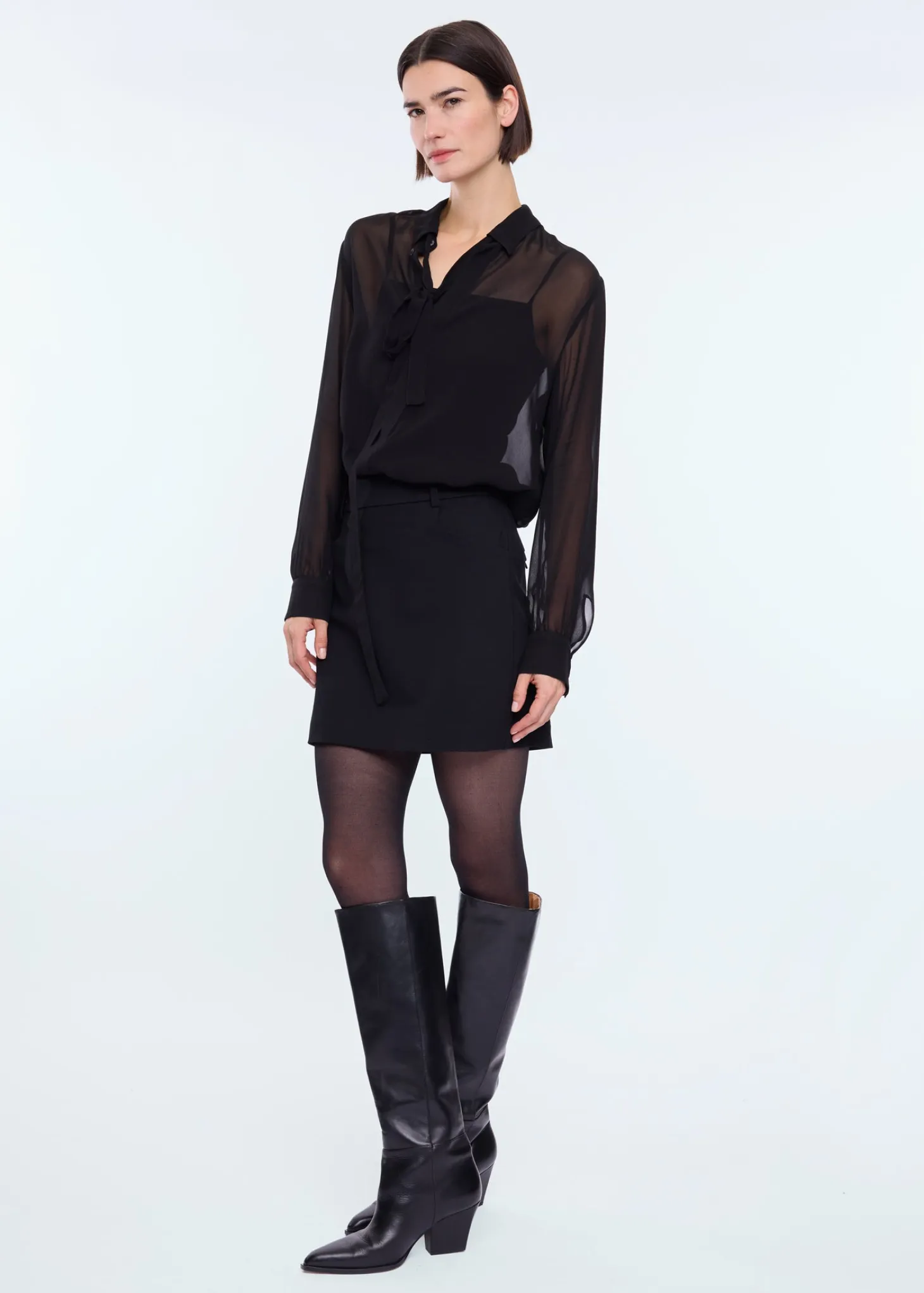 Mini punto skirt