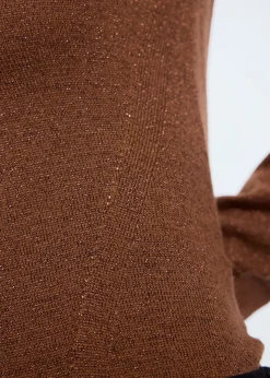 Mockneck sparkle longsleeve