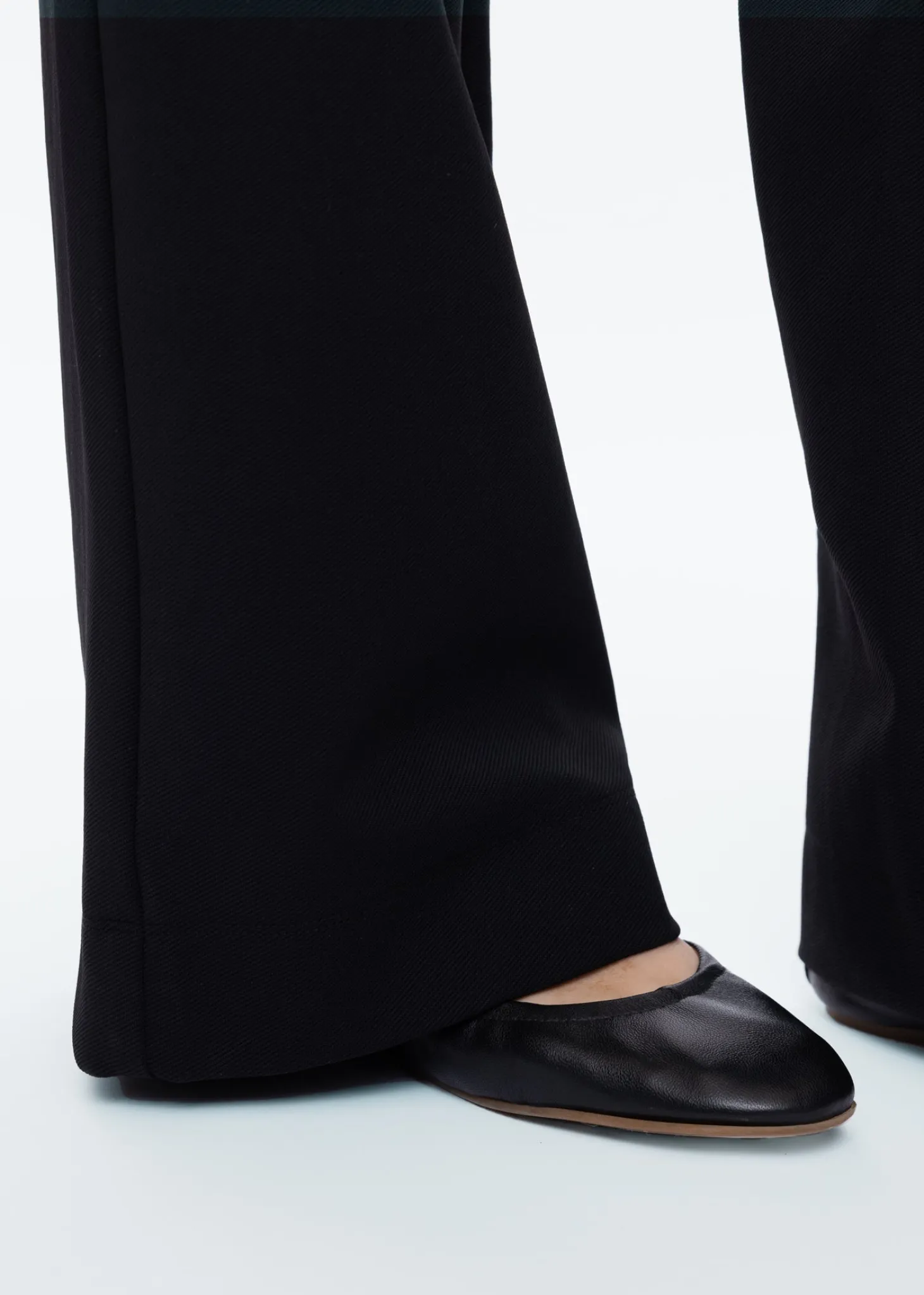 Nappa leren ballerina