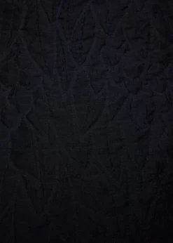 Pleated seersucker skirt