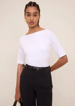Reversable jersey top