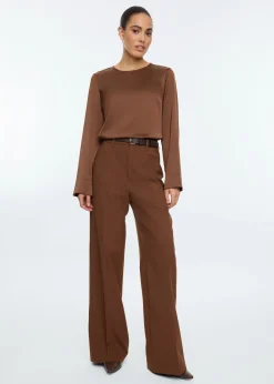 Round neck top