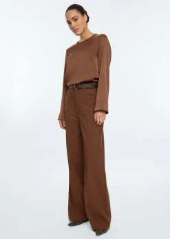 Round neck top