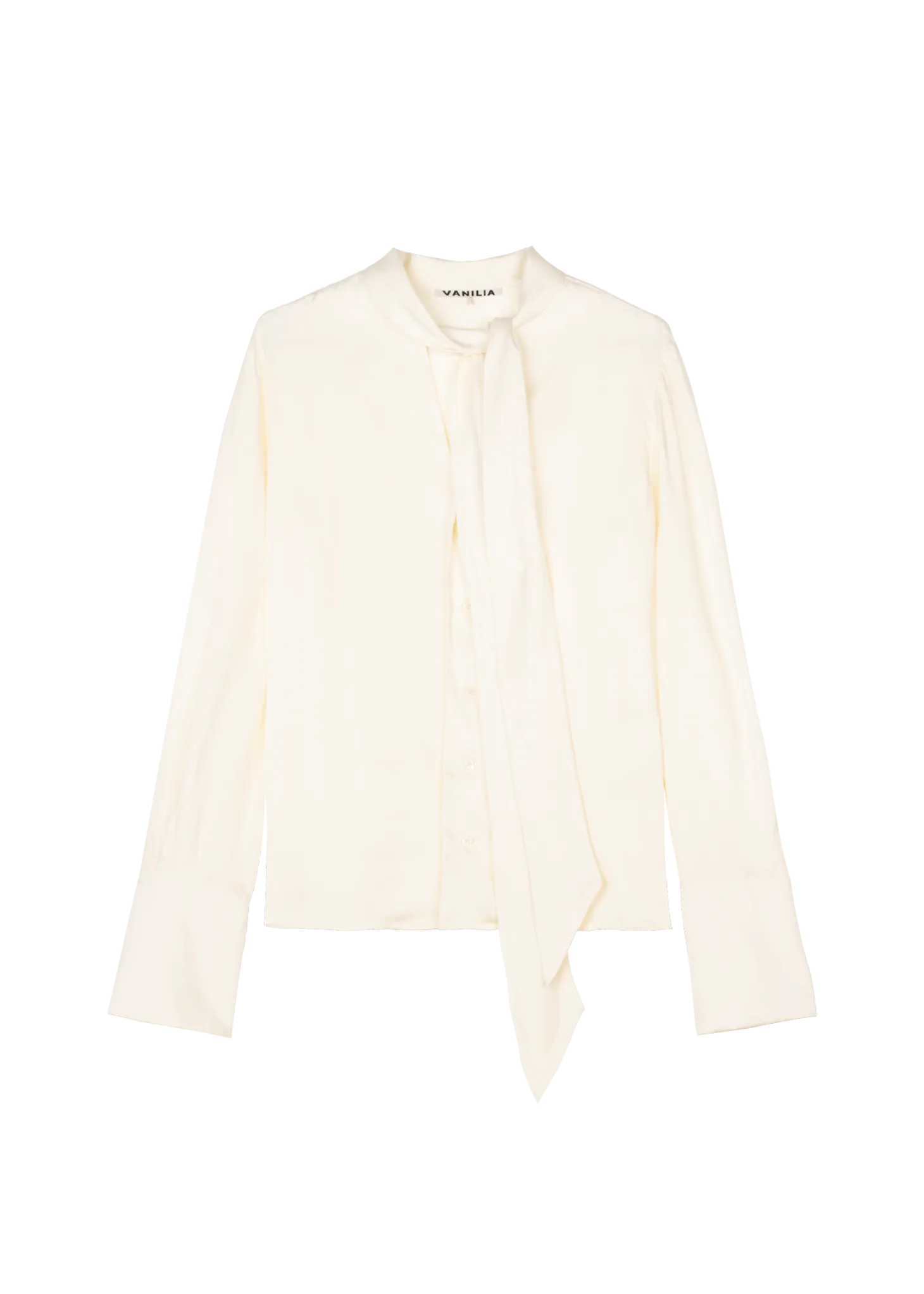 Scarf lyocell blouse