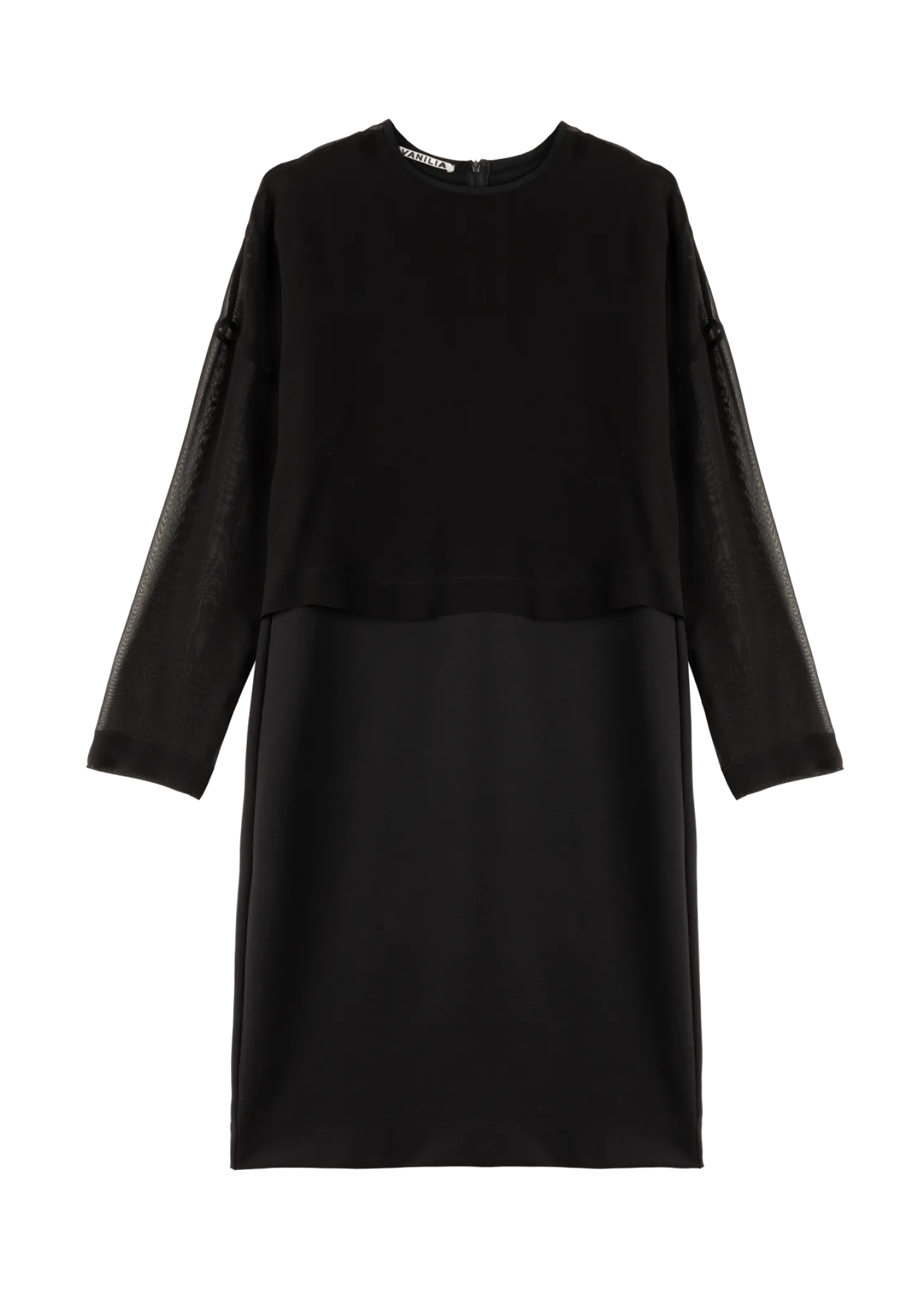 Sheer layered dress