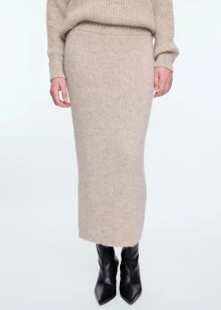 Soft knit skirt